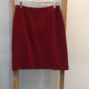 Boden wool mini skirt